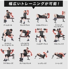 シットアップベンチ　腹筋マシーンの画像