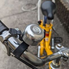 16インチ自転車　練習用の支え棒付きの画像