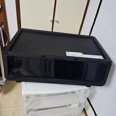 イケア FIRRA ブラック収納ボックス
