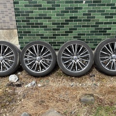 購入者決まりました！土日引き取り限定！レイズ18インチアルミホイール 
