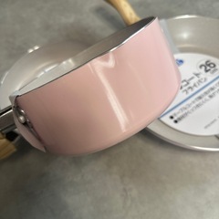 新品未使用　ピンク　フライパン　３点セット　ガス火　IH対応の画像