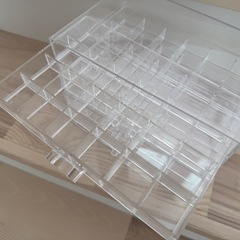 【差し上げます】【2個セット】小物収納ケース【バラ不可】の画像
