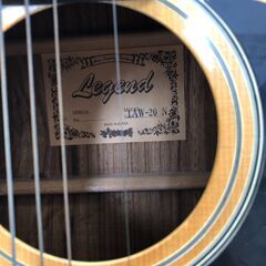☆アコースティックギター Legend LAW-20N 全長104㎝ 音楽 楽器