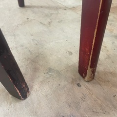 041000カリモク家具イス2脚の画像
