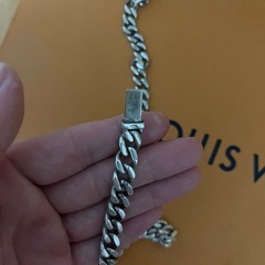 シルバー925 喜平ネックレス 刻印ありの画像