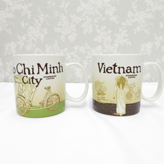 STARBUCKS (スターバックス) マグカップ 食器 マグカップ ベトナム　2個セット 【キモノオフ野々市若松店】の画像