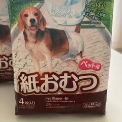 ペット、おむつセットMサイズの画像