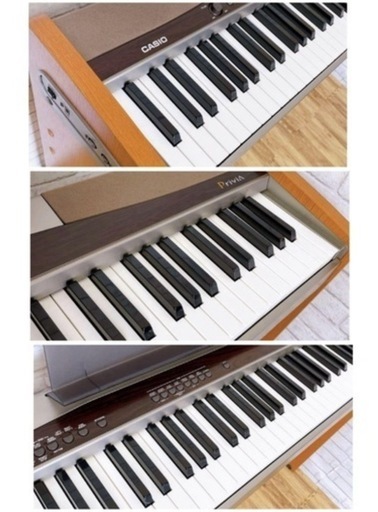 カシオ◆ 88鍵盤 電子ピアノ【イス・譜面台・教本付き】Privia プリヴィアPX-100