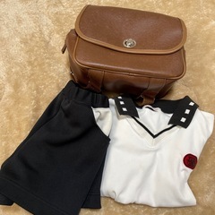 戸出西部保育園　指定カバン　運動服120