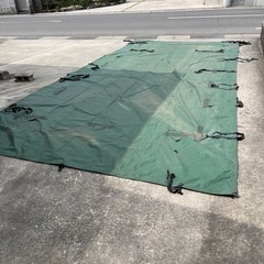 4tトラック荷台のシートの画像