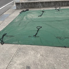 4tトラック荷台のシートの画像