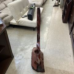 K2504-214 配送不可　木製 衝立 レトロ キズ汚れ有り　の画像