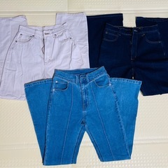 ジーンズS3本セット