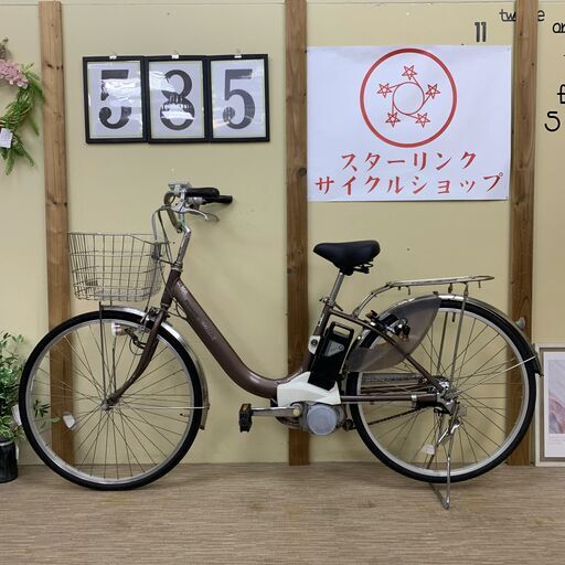 325整備済新基準良品 パナソニック電動アシスト自転車 26インチ