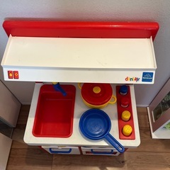 ボーネルンド　キッチンセットの画像