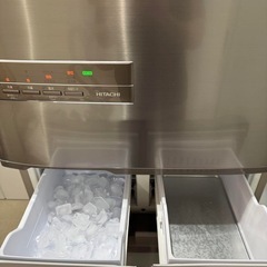HITACHI ノンフロン冷蔵庫400L R-K40G の画像