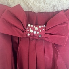 結婚式　パーティー ドレス Lサイズの画像