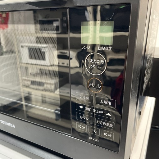 【ジモティー割】TOSHIBA 2021年製 フラット電子レンジ（ID784）