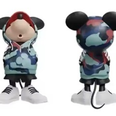 Disney MORSTORM ミッキーマウス フィギュア 2体 公式正規品の画像