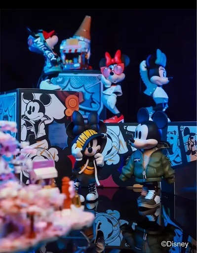 Disney MORSTORM ミッキーマウス フィギュア 2体 公式正規品