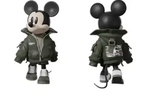 Disney MORSTORM ミッキーマウス フィギュア 2体 公式正規品