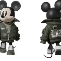Disney MORSTORM ミッキーマウス フィギュア 2体 公式正規品の画像