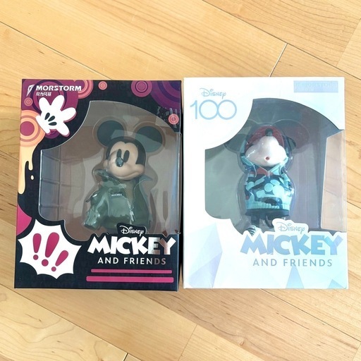 Disney MORSTORM ミッキーマウス フィギュア 2体 公式正規品 Disney MORSTORM ミッキーマウス フィギュア 2体 公式正規品