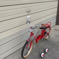 子供用自転車　18型の画像