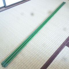 園芸支柱(グリーンポール)３本で！