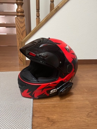 Sharkスパルタン バイク用 フルフェイスヘルメット インカム付き