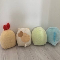 すみっコぐらしぬいぐるみの画像