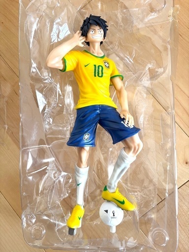 ワンピース サッカー Ver.ワールドカップ ルフィー ネイマール フィギュア ワンピース サッカー Ver.ワールドカップ ルフィー ネイマール