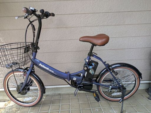 電動折りたたみ自転車【ほぼ新品】 (ゴリさん) 社家の電動