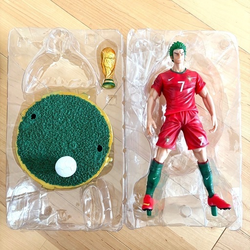 ワンピース サッカー Ver.ワールドカップ ゾロ ロナウド フィギュア ワンピース サッカー Ver.ワールドカップ ゾロ ロナウド