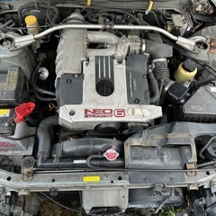 日産 スカイライン ER34 25GT-X R34 ワンオーナー LSD キセノン KV2 HR34 ENR34 BNR34 現状 レストア ドリフト RB25DEの画像