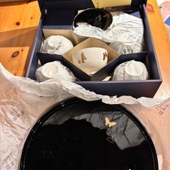 湯呑みお盆セット