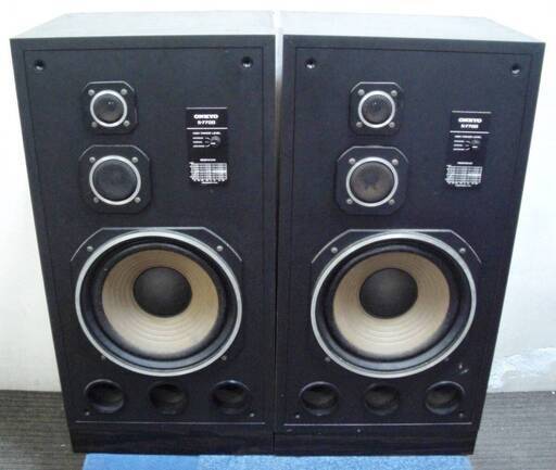 ONKYO3wayスピーカーシステムS-7700動作良好スピーカーペア音響