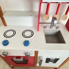 【受け渡し予定者様決定済み】イマジナリウム 木製マイファーストキッチン ままごと食材&小物etc充実セットの画像