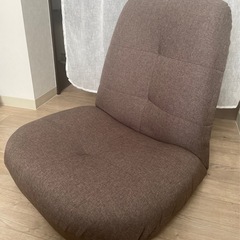 【決まりました】一人用座椅子/2年使用