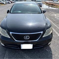 レクサス　LS460 黒　車検令和7年7月30日　革シート