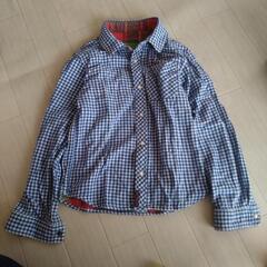 子供服　140　長袖　シャツ　襟付きの画像