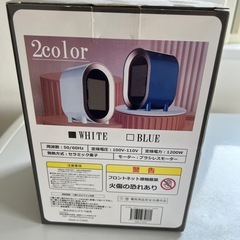 セラミックルームヒーター新品未使用！の画像