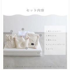 プッパプーポ 布団セット の画像
