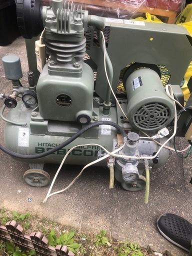 オイルフリー 日立 BEBICON ベビコン 0.75OP-8.5T エアー