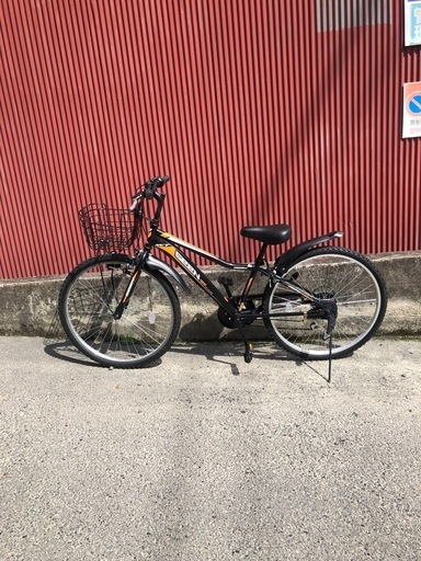 【京都】京の楽チャリ　子ども用　26インチ　マインテンバイク