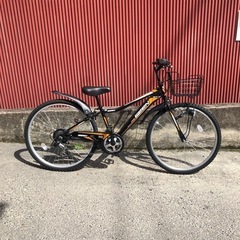 【京都】京の楽チャリ　子ども用　26インチ　マインテンバイクの画像