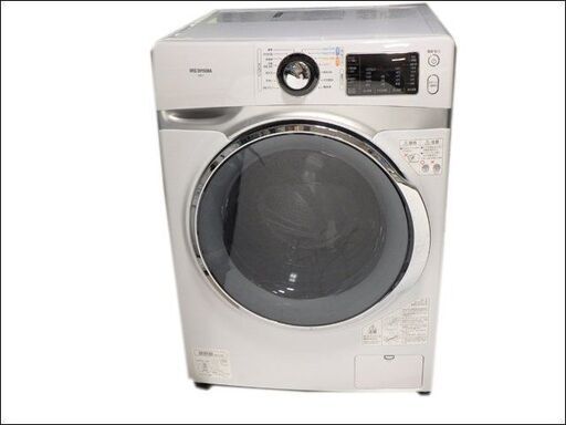 ★ 新札幌 ★ 美品 IRIS OHYAMA アイリスオーヤマ ドラム式洗濯機 HD71 7.5kg 2020年製 チャイルドロック付 / No.3279 ★