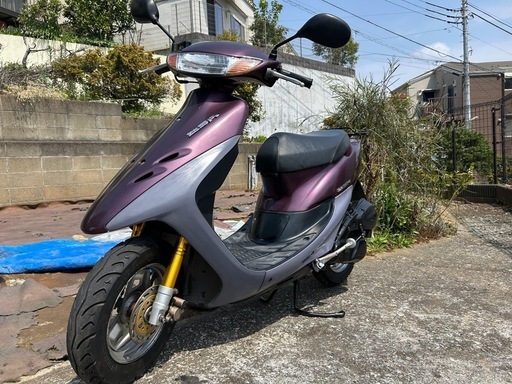 【原付50㏄バイク車体】ホンダ　ライブディオSR*2stスクーター神奈川県川崎市麻生区より