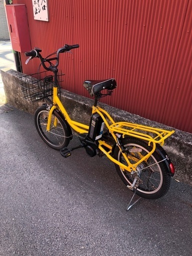 【京都】京の楽チャリ　電動アシスト自転車　20／18インチ