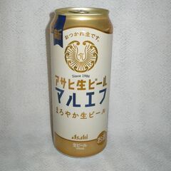 初リニューアル　アサヒ生ビール／マルエフ　500ｍｌ　6缶迄対応可の画像
